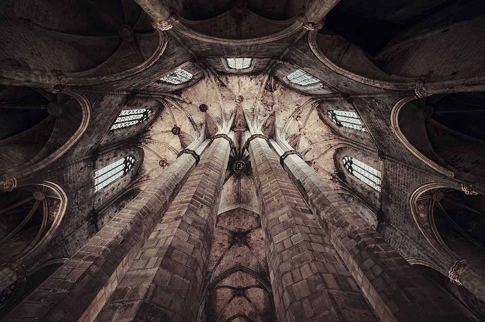 Wall Art Painting id:693390, Name: Esglesia De Santa Maria Del Mar, Artist: Marcisovsky, Martin