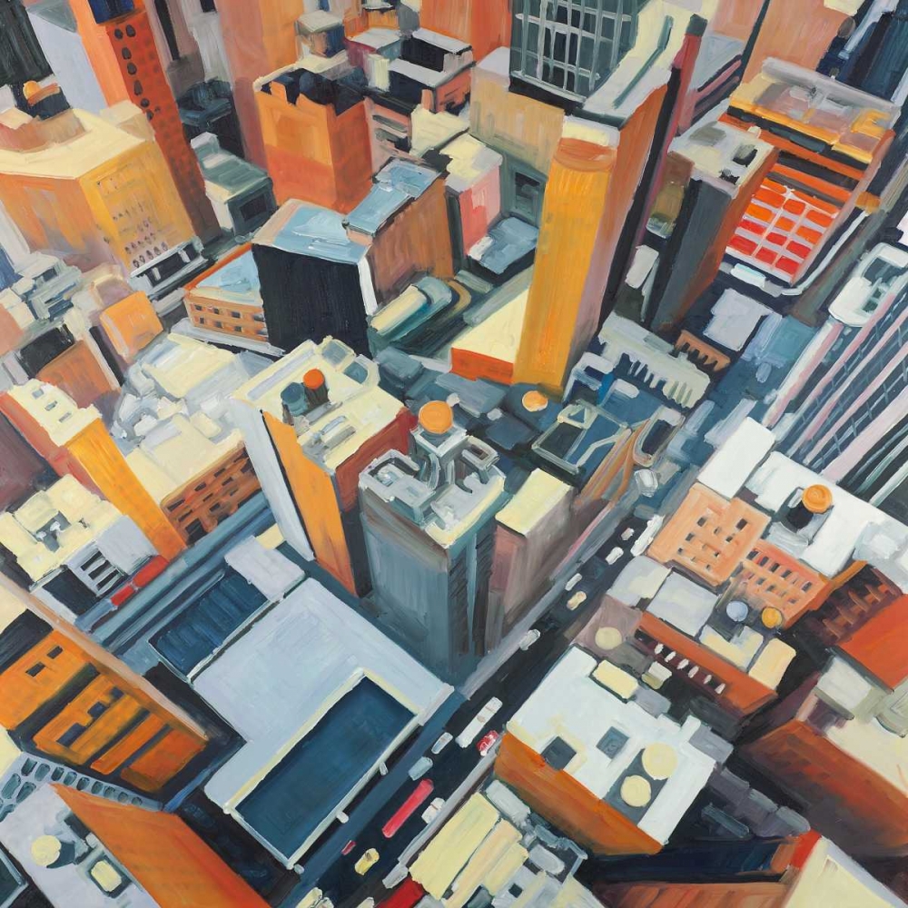 Art Print: High Top View of Buildings In New York