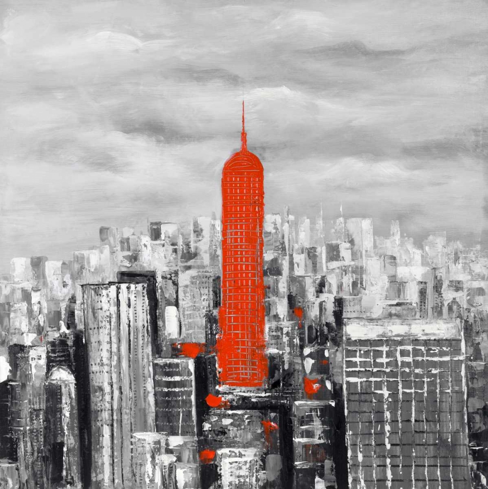 Wall Art Painting id:150901, Name: Empire State Building of New-York, Artist: Atelier B Art Studio
