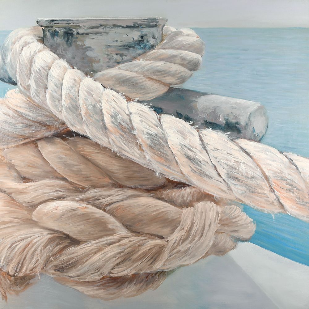 Wall Art Painting id:194018, Name: Tie-Down Ropes Closeup, Artist: Atelier B Art Studio
