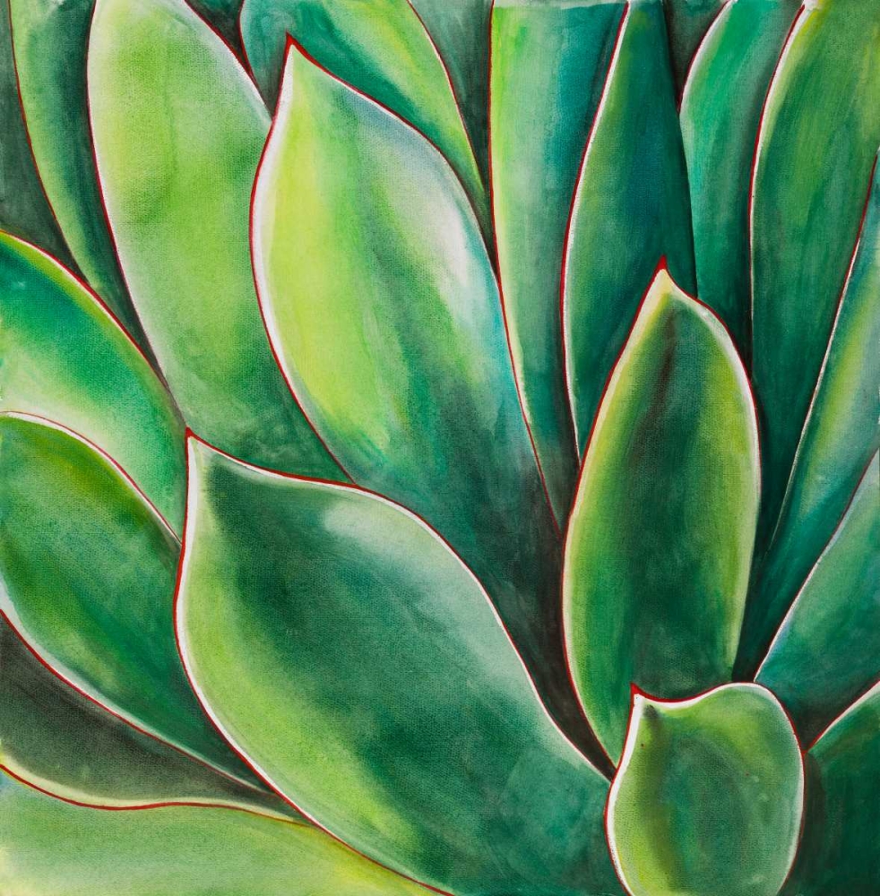Wall Art Painting id:153272, Name: Watercolor Agave Plant, Artist: Atelier B Art Studio