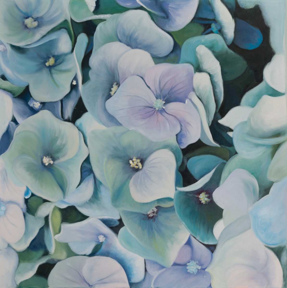 Wall Art Painting id:163046, Name: Hydrangea Plant, Artist: Atelier B Art Studio