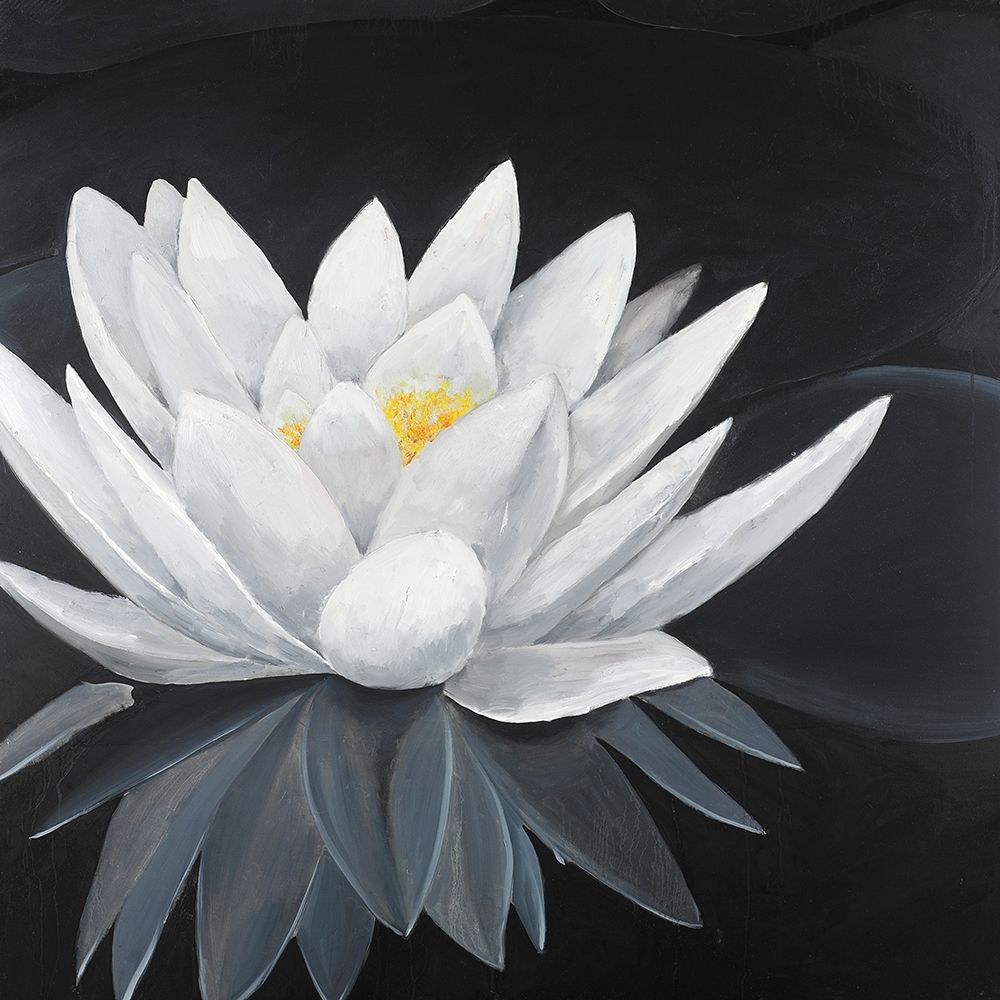 Wall Art Painting id:194045, Name: Lotus Flower with Reflection, Artist: Atelier B Art Studio