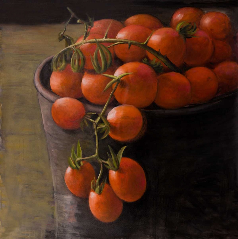 Wall Art Painting id:154170, Name: Cherry Tomatoes Vegetable-Fruit, Artist: Atelier B Art Studio