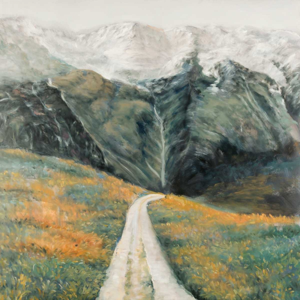 Wall Art Painting id:174816, Name: Mountainous Landscape, Artist: Atelier B Art Studio