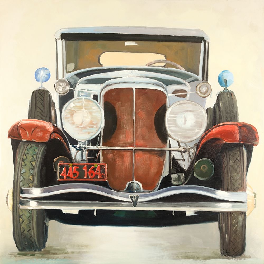 Wall Art Painting id:194135, Name: Vintage Luxury Car, Artist: Atelier B Art Studio