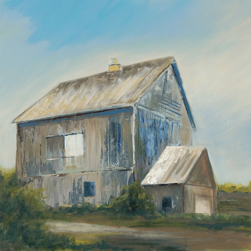 Wall Art Painting id:382558, Name: Gray Barn, Artist: Jardine, Liz