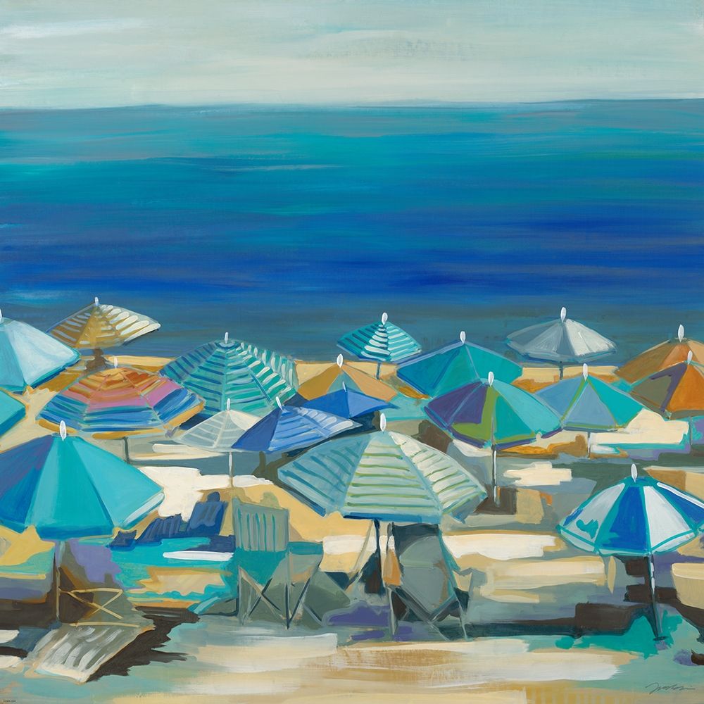 Wall Art Painting id:382587, Name: Beach Blanket Bingo, Artist: Jardine, Liz