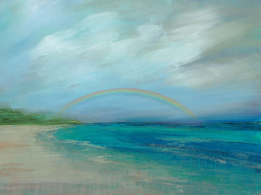 Art Print: Happy Little Rainbows I