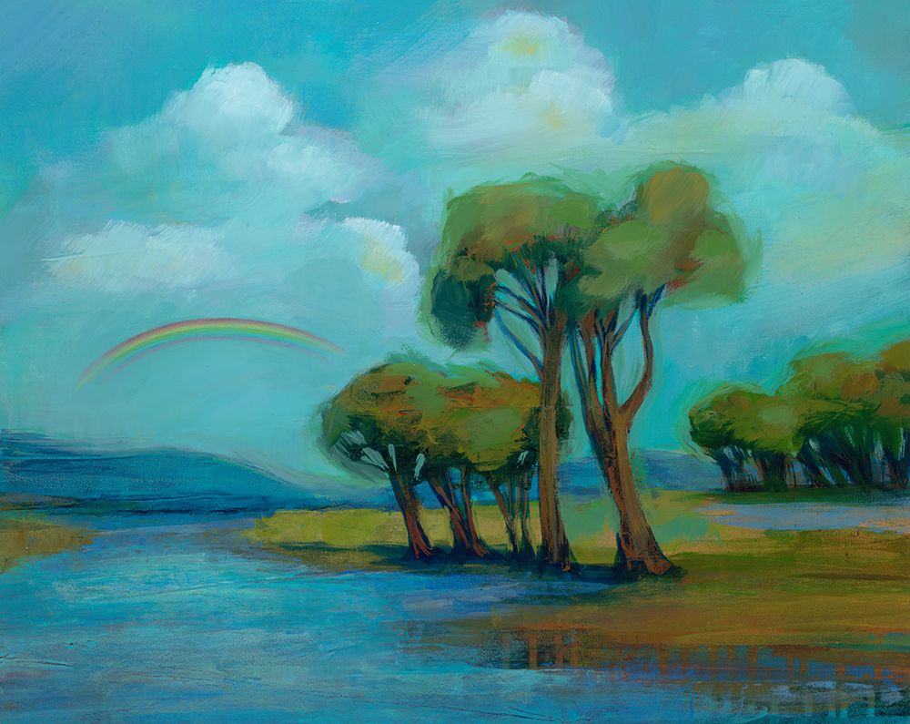 Art Print: Happy Little Rainbows III