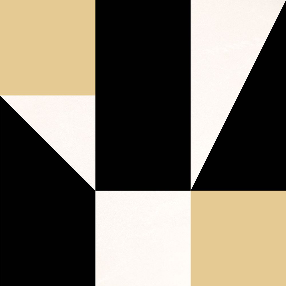Wall Art Painting id:279031, Name: Geometric Abstract Black,Tan and White, Artist: Inuit