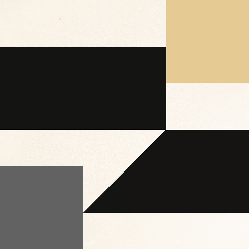 Wall Art Painting id:279032, Name: Geometric Abstract Black,Tan and White II, Artist: Inuit