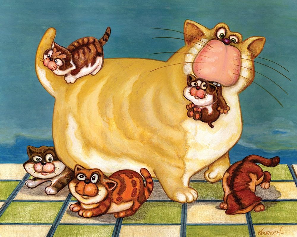 Art Print: A Womans Work in Never Done