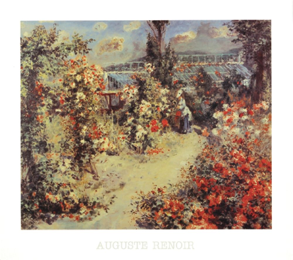 Wall Art Painting id:337002, Name: Garden, Artist: Renoir, Pierre-Auguste