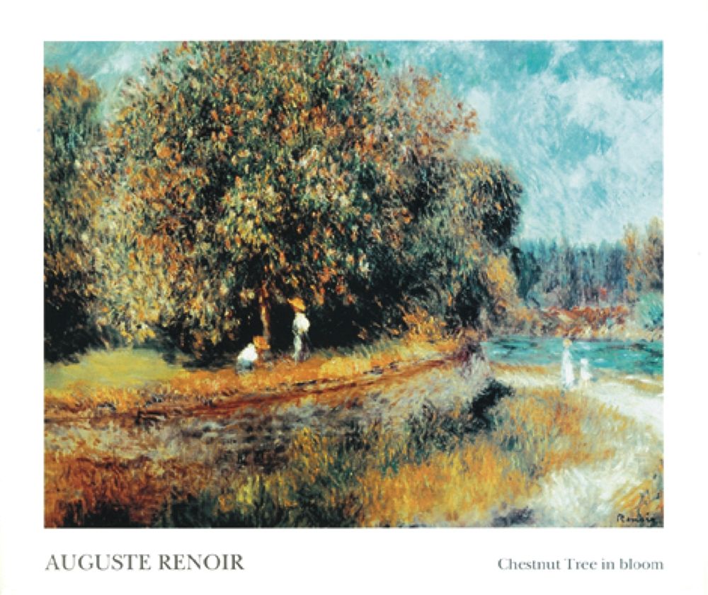 Wall Art Painting id:337004, Name: Chestnut Tree, Artist: Renoir, Pierre-Auguste