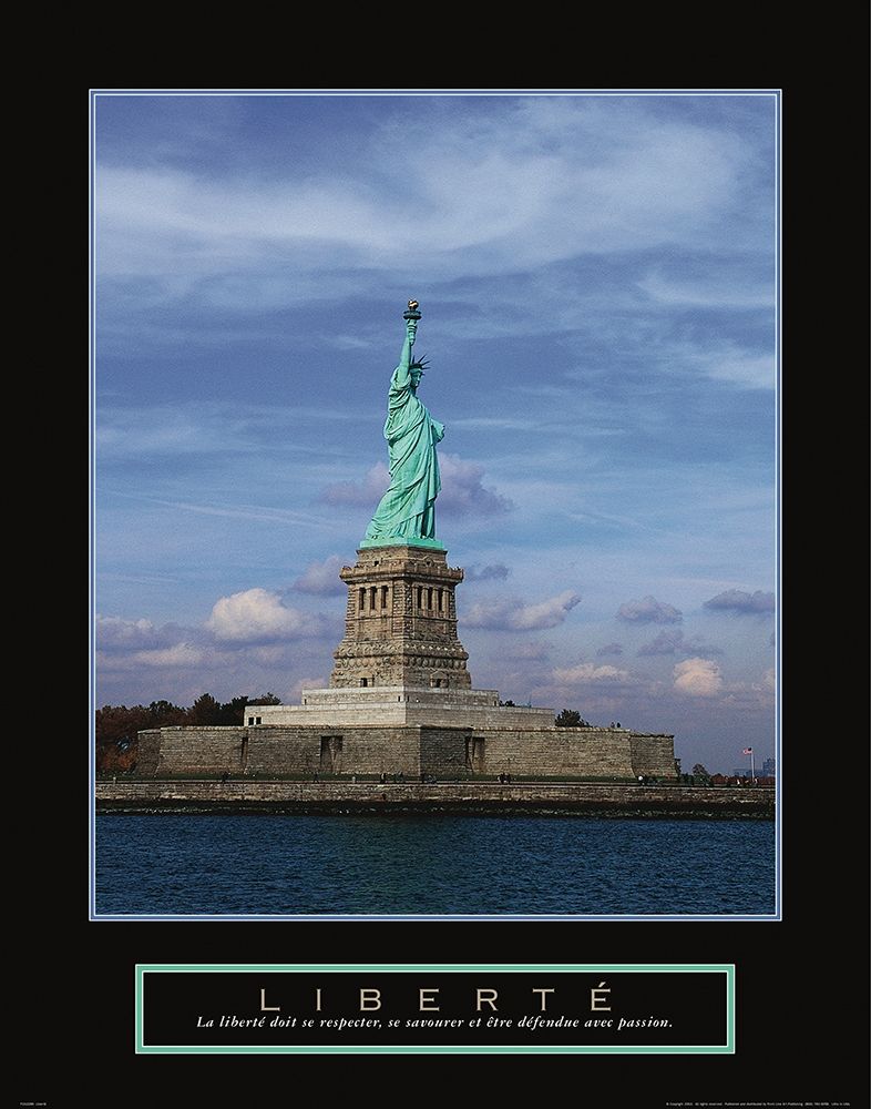 Wall Art Painting id:242365, Name: Statue of Liberty - Liberte, Artist: Frontline