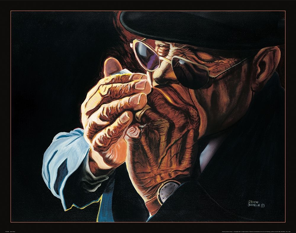Wall Art Painting id:242439, Name: Jazz Blowin Blues, Artist: Frontline