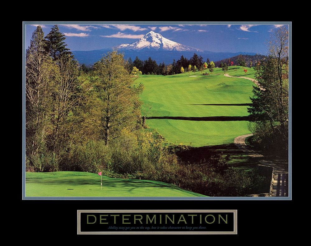 Wall Art Painting id:246267, Name: Determination - Golf, Artist: Frontline