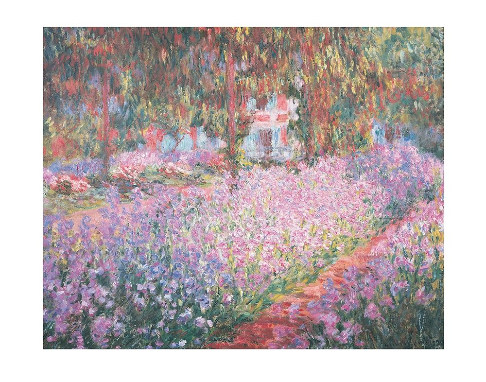 Wall Art Painting id:243359, Name: Le jardin de Monet a Giverny, Artist: Monet, Claude