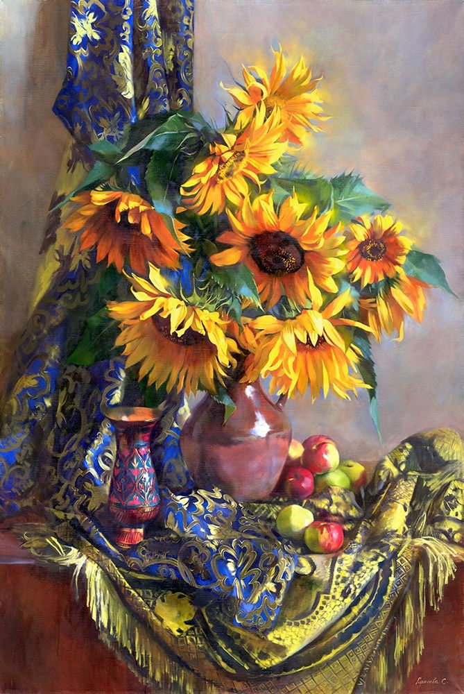 Wall Art Painting id:260960, Name: Sunflowers, Artist: Goryacheva, Svetlana