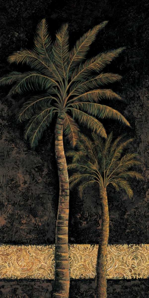 Wall Art Painting id:315369, Name: Dusk Palms II, Artist: Mazo, Andre