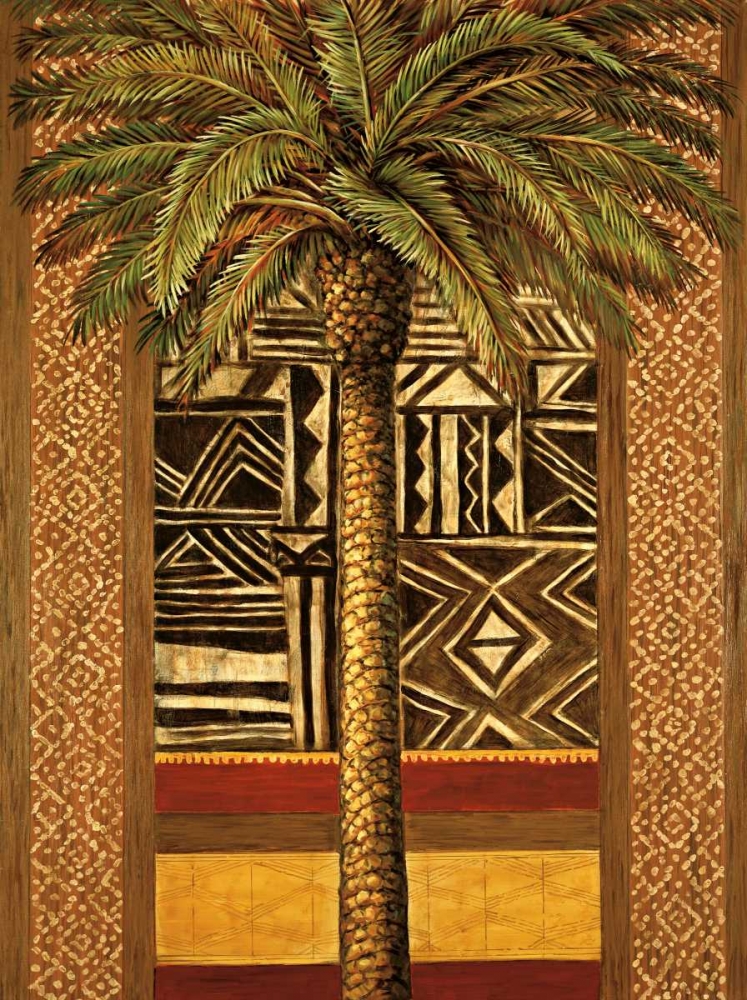 Wall Art Painting id:315371, Name: African Evening II, Artist: Mazo, Andre