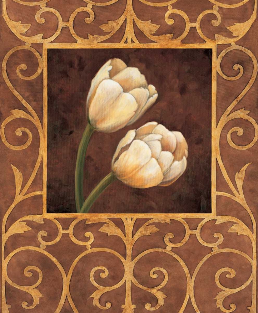 Wall Art Painting id:315393, Name: Ornamental Tulips, Artist: Gonzales, Andres