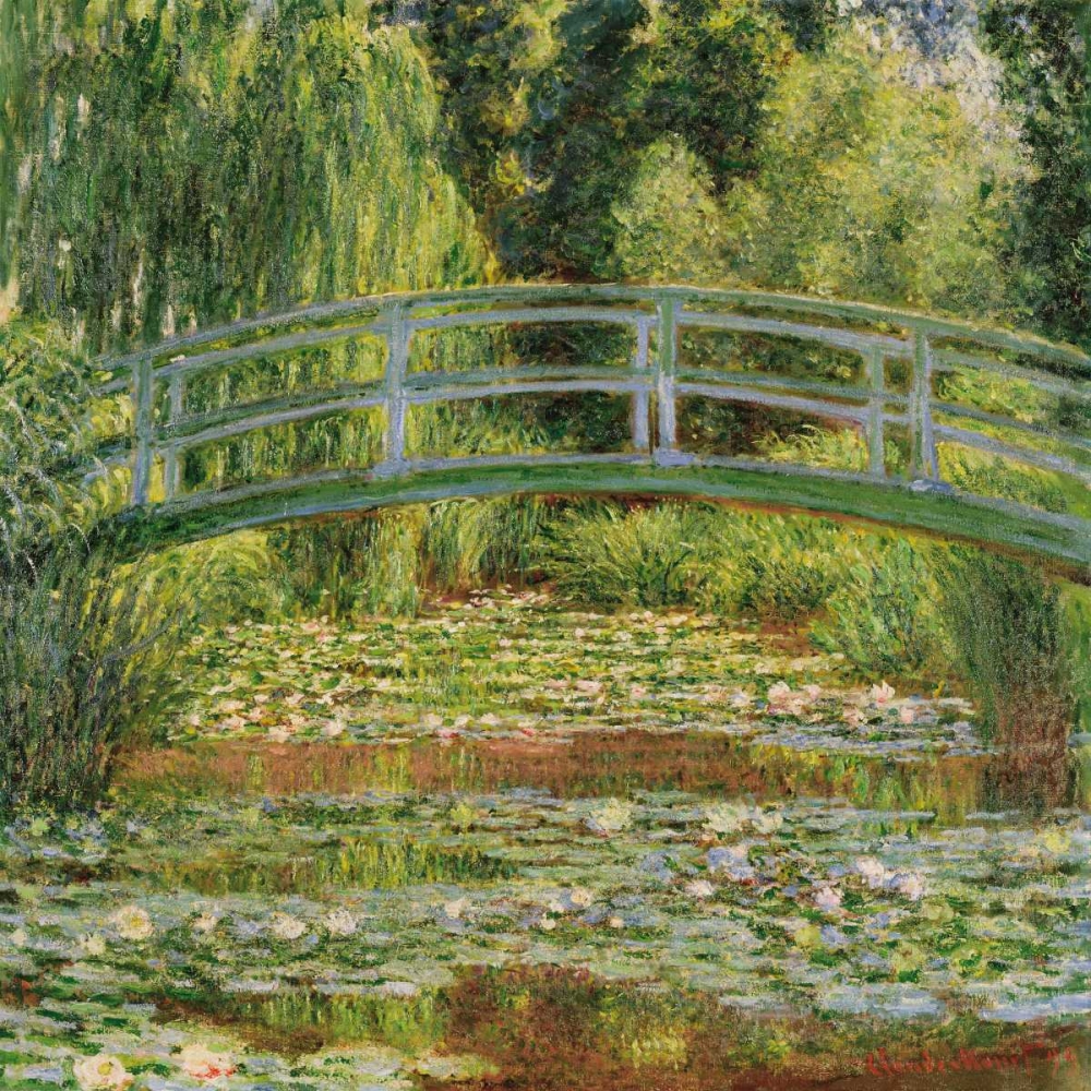 Wall Art Painting id:315816, Name: Le pont Japonais Giverny, Artist: Monet, Claude