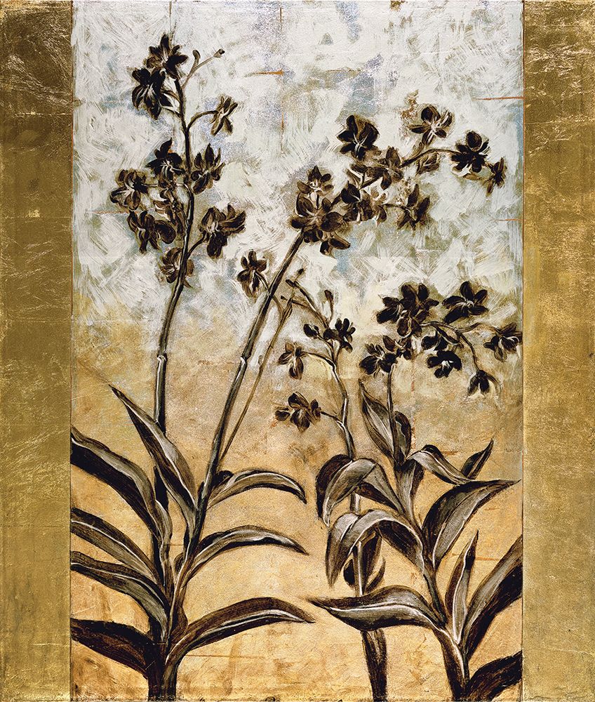 Wall Art Painting id:537623, Name: Orchid Silhouette, Artist: Lange, Erin