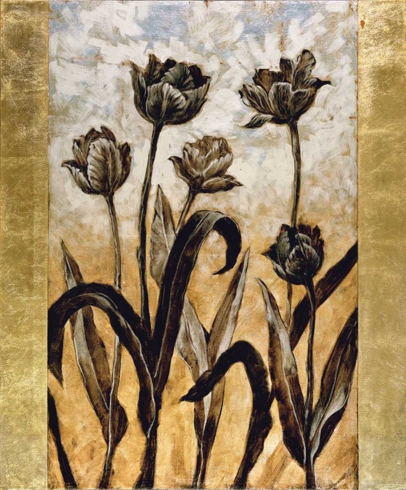 Wall Art Painting id:315954, Name: Tulip Silhouette, Artist: Lange, Erin