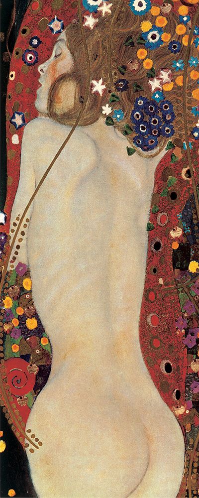 Wall Art Painting id:537657, Name: Sea Serpents IV, Artist: Klimt, Gustav