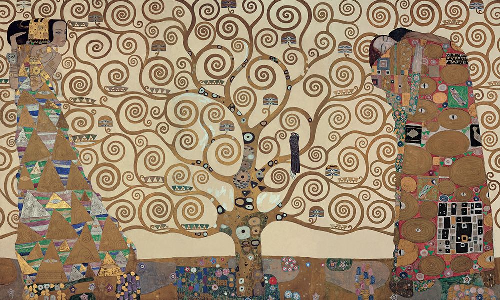 Wall Art Painting id:537663, Name: The Tree of Life - Stoclet F, Artist: Klimt, Gustav