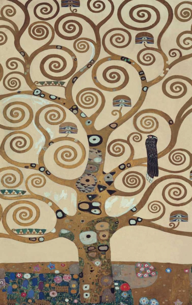 Wall Art Painting id:316190, Name: The Tree of Life, Artist: Klimt, Gustav