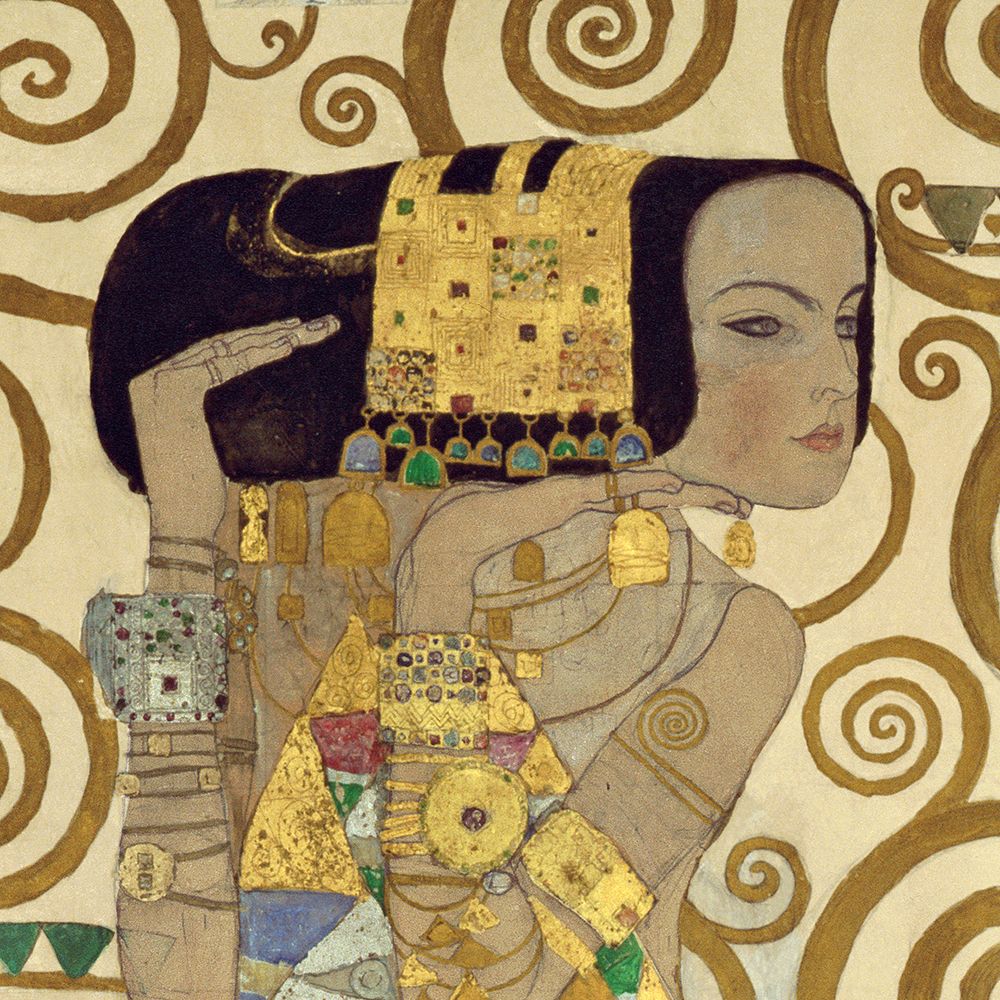 Wall Art Painting id:537665, Name: Expectation, Artist: Klimt, Gustav
