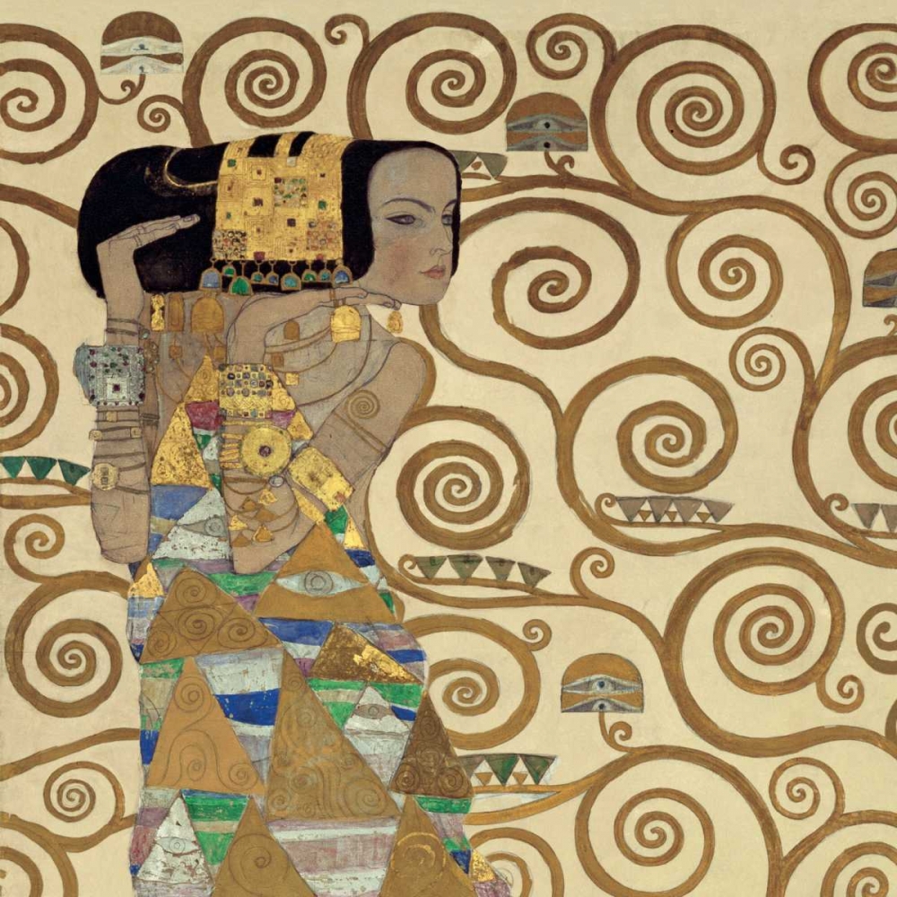 Wall Art Painting id:316209, Name: Expectation, Artist: Klimt, Gustav