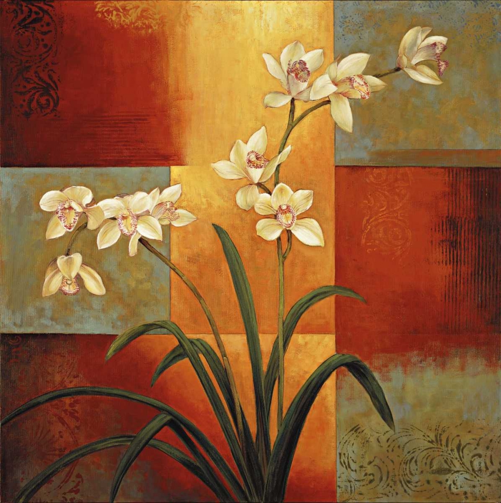 Wall Art Painting id:316298, Name: White Orchid, Artist: Deveraux, Jill