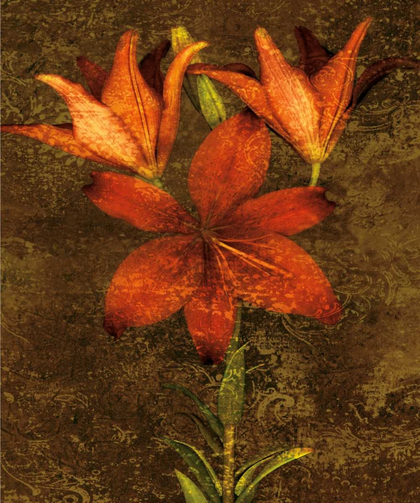 Wall Art Painting id:316326, Name: Red Lilies, Artist: Seba, John