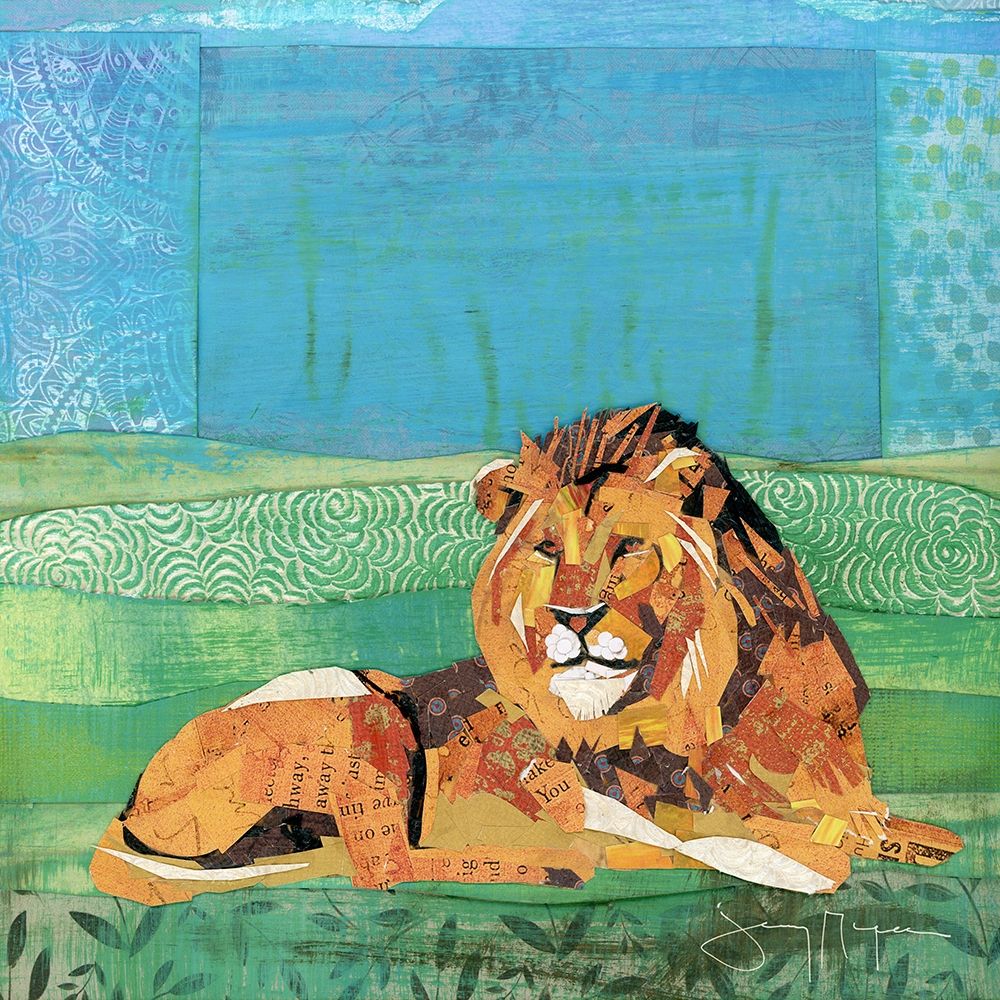 Wall Art Painting id:392046, Name: Lion King, Artist: McGee, Jenny