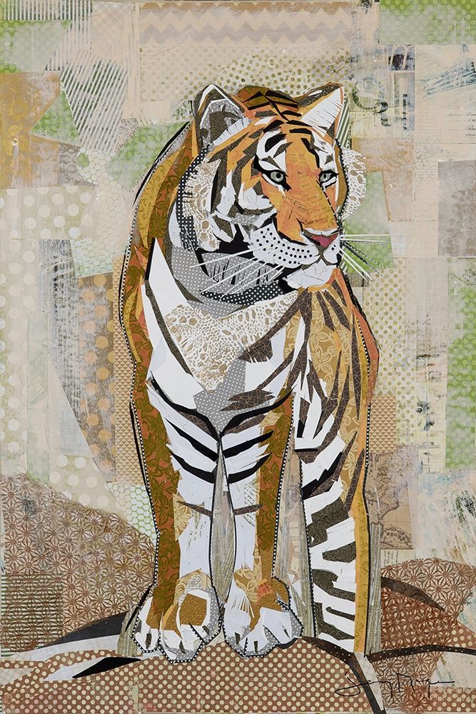 Wall Art Painting id:392048, Name: Tiger Strength, Artist: McGee, Jenny