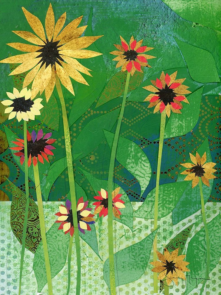 Wall Art Painting id:392051, Name: Sunflowers, Artist: McGee, Jenny