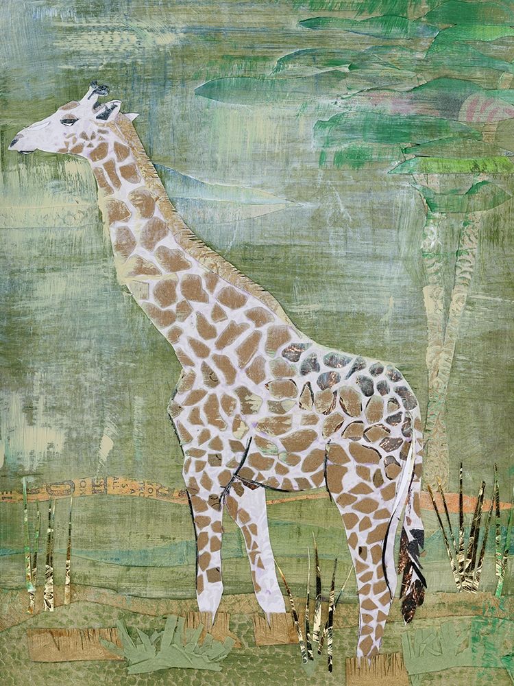 Wall Art Painting id:392062, Name: Majestic Giraffe, Artist: McGee, Jenny