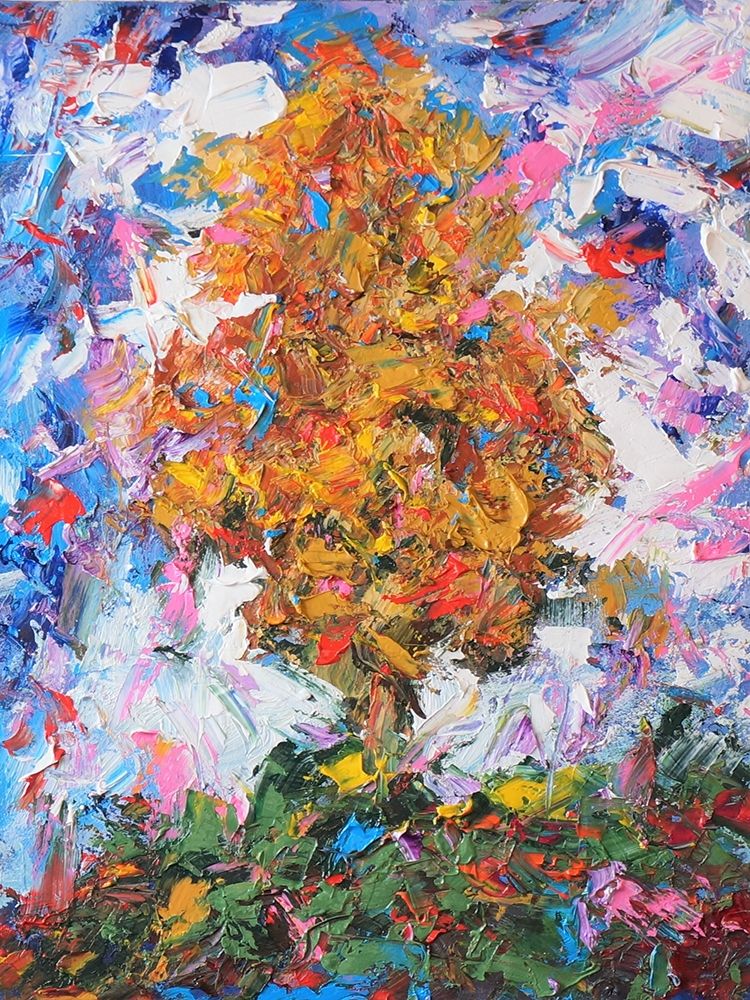 Wall Art Painting id:320792, Name: Orange Tree II, Artist: Foster, Joseph Marshal