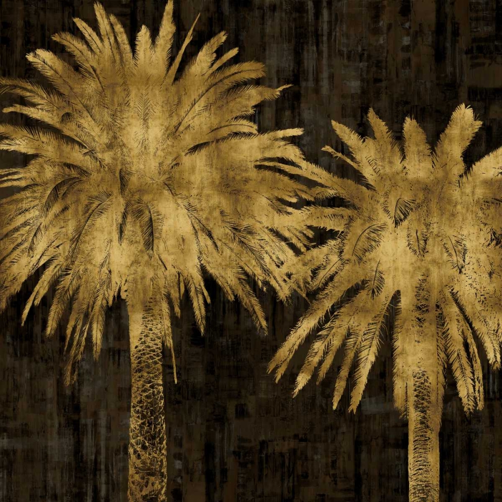 Wall Art Painting id:315266, Name: Palms In Gold II, Artist: Bennett, Kate