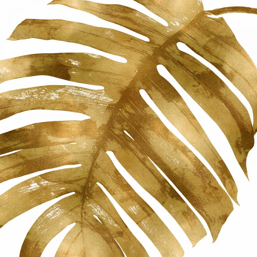 Wall Art Painting id:319089, Name: Tropical Gold Palm II, Artist: Miller, Melonie