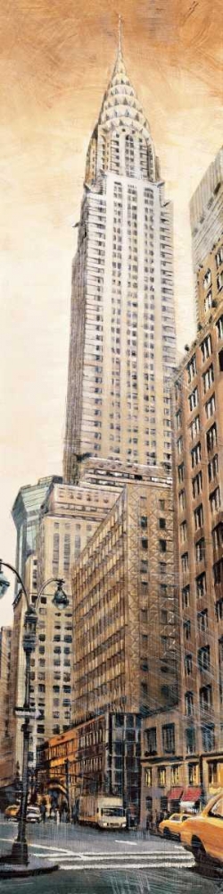 Wall Art Painting id:316626, Name: The Chrysler Building, Artist: Daniels, Matthew
