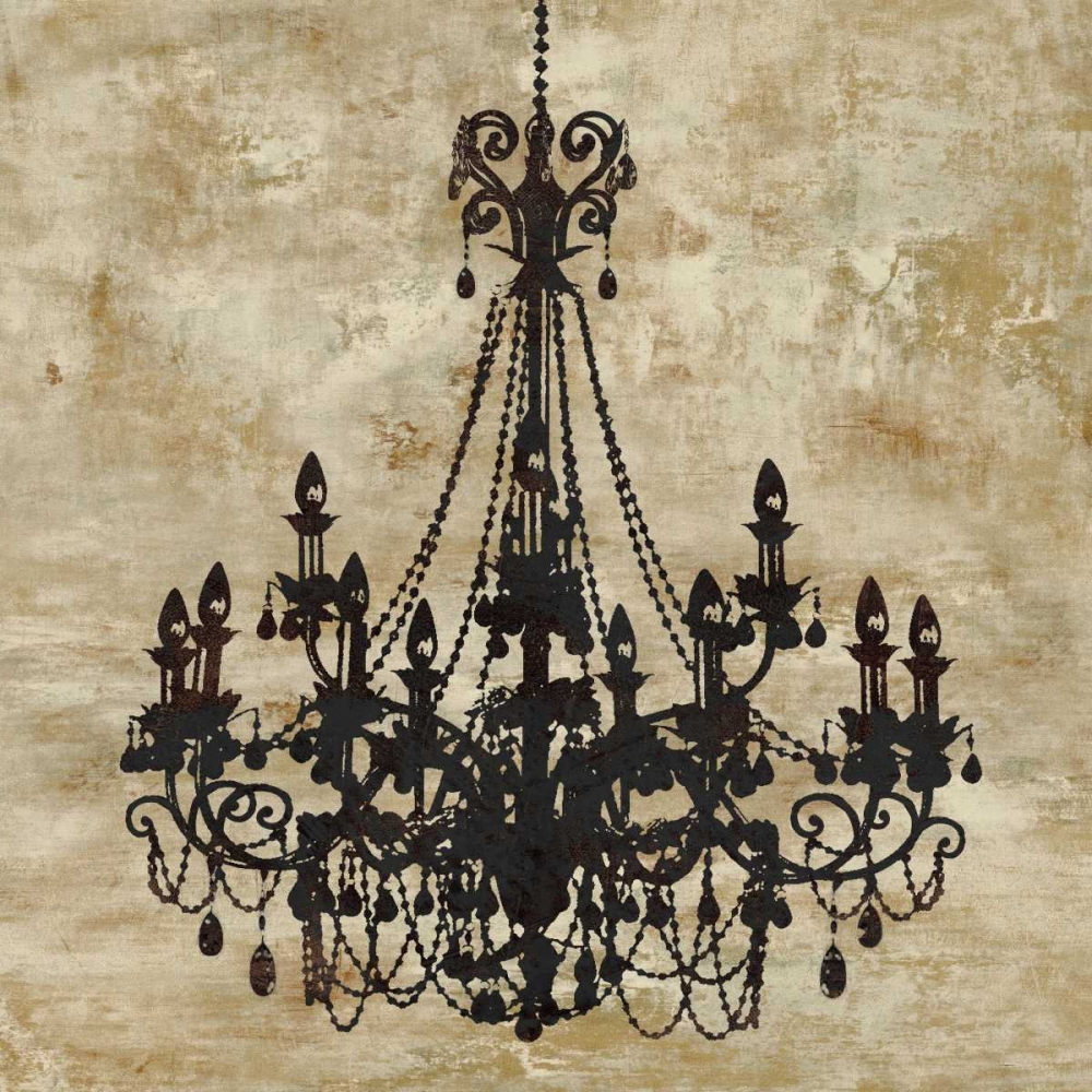Wall Art Painting id:316741, Name: Chandelier I, Artist: Jeffries, Oliver