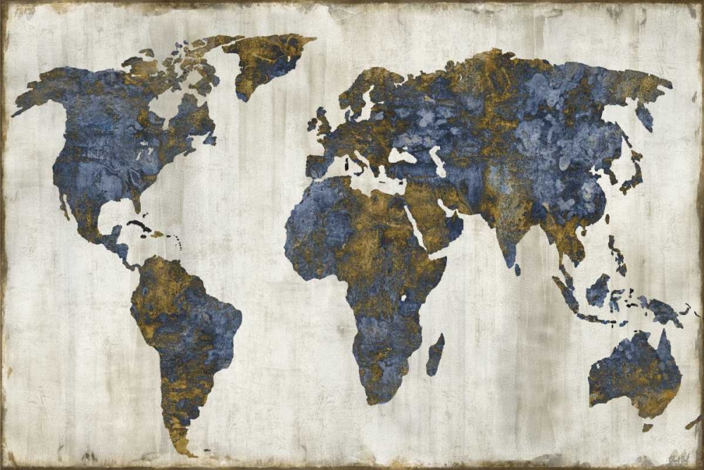 Wall Art Painting id:317926, Name: The World I, Artist: Brennan, Russell