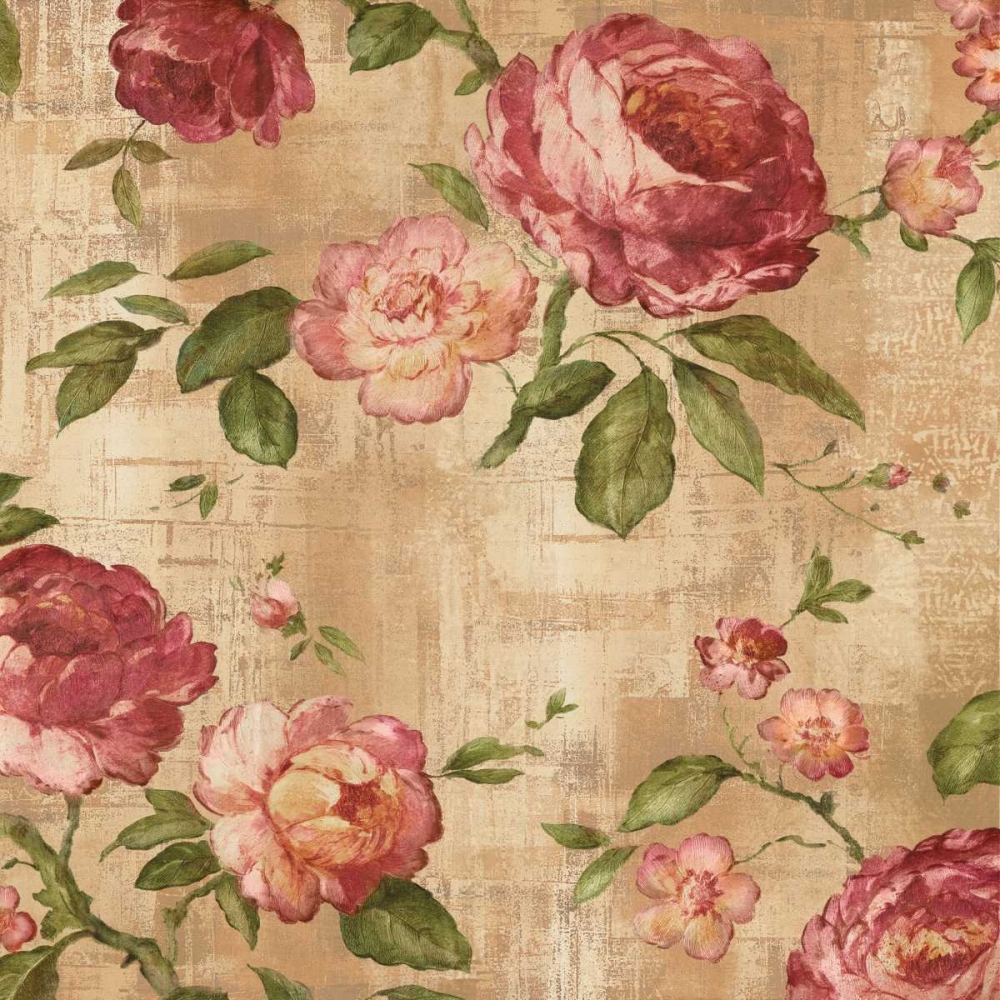 Wall Art Painting id:316845, Name: Rose Garden I, Artist: Campbell, Renee