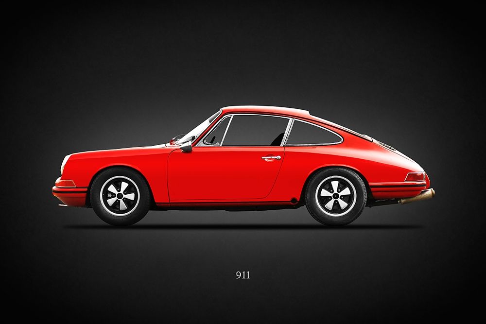 Wall Art Painting id:320471, Name: Porsche 911 1965, Artist: Rogan, Mark