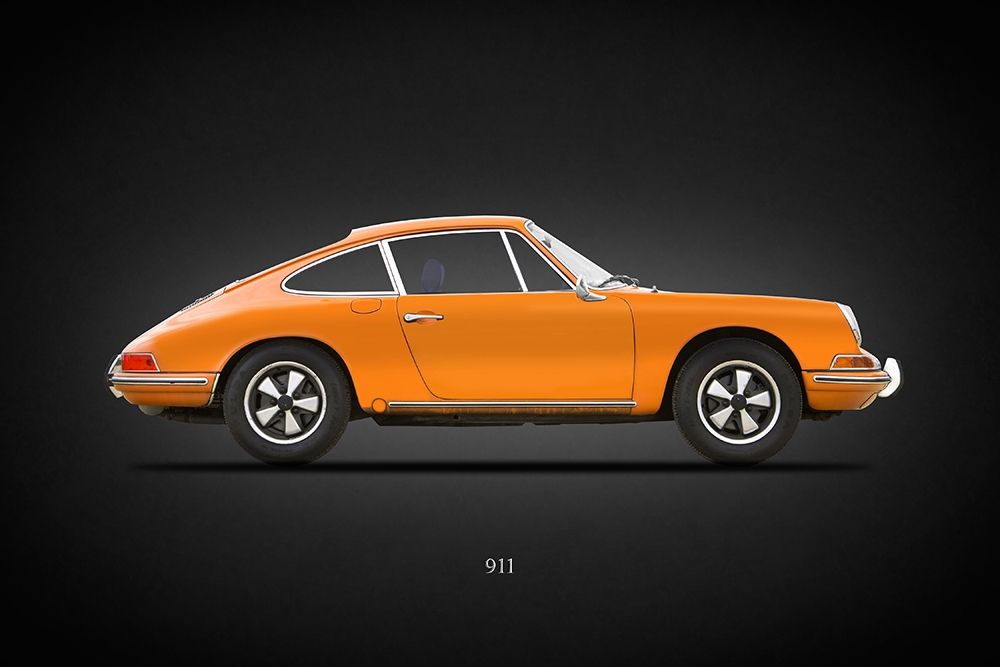 Wall Art Painting id:320472, Name: Porsche 911 1968, Artist: Rogan, Mark